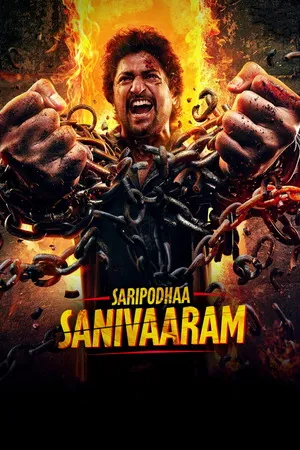 Saripodhaa Sanivaaram 2024 Hindi - Telugu Dual Audio WEB-DL | Full Movie